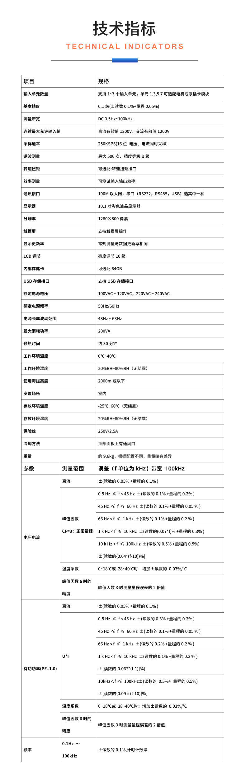 威格新品-VG3000系列多通道，多功能、高精度功率分析儀 廠家直銷 質量保障插圖24